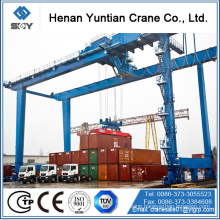 gantry crane 40 ton, double rail crane with 40' spreader